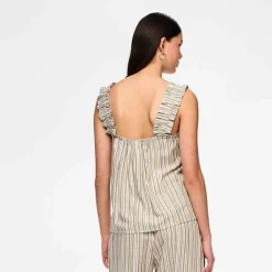 Pieces PCAlvina SL Top Grøn