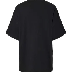 Pieces PCAuna SS Oversize Tee D2D Black