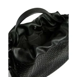 Pieces PCBalloon Large Braided Bag Black