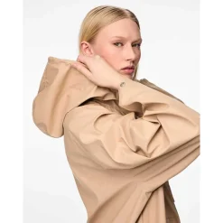 Pieces PCBelis Rain Jacket Safari