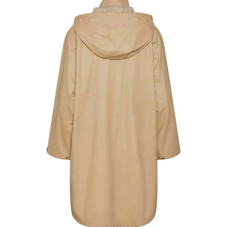 Pieces PCBelis Rain Jacket Safari