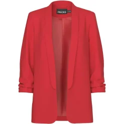 Pieces PCBosella 3/4 Blazer Noos High Risk Red
