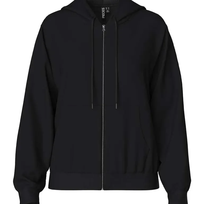 Pieces PCChilli LS Zip Hoodie Noos Black