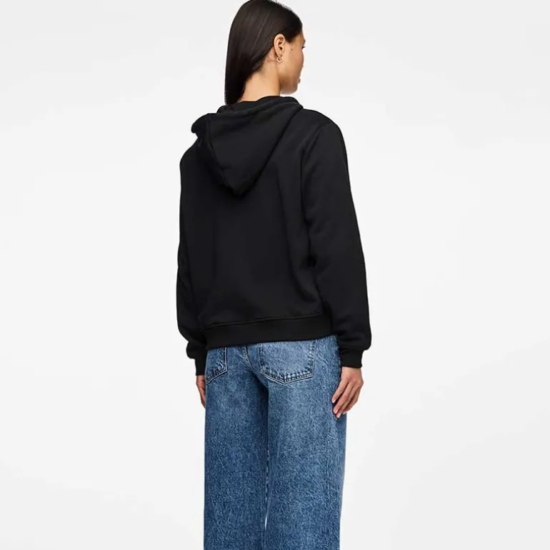 Pieces PCChilli LS Zip Hoodie Noos Black