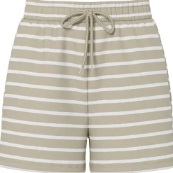 Pieces PCChilli Summer Shorts Stripe Noos Crockery