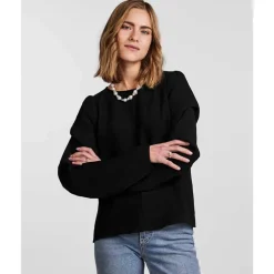 PIECES PCDORITA LS TOP D2D SORT