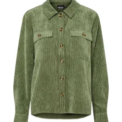 Pieces PCEffi LS Shirt Noos Olivine