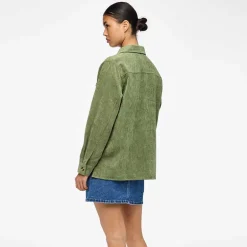 Pieces PCEffi LS Shirt Noos Olivine