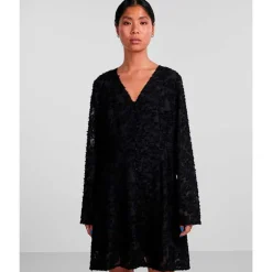 Pieces PCFina LS Short Dress Sort