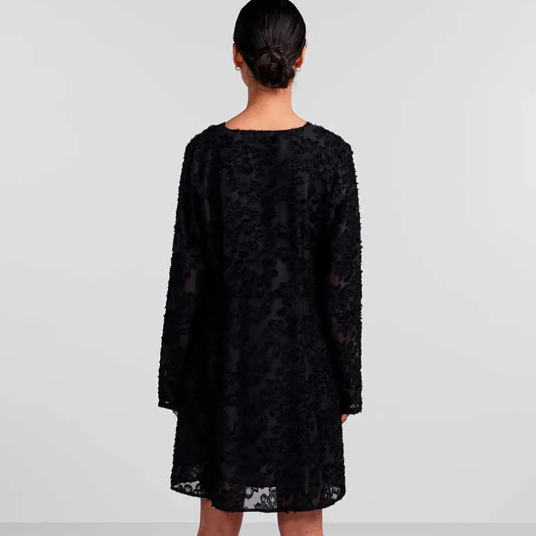 Pieces PCFina LS Short Dress Sort