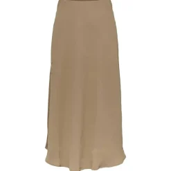 Pieces PCFranan HW Ankel Skirt WVN Noos Silver Gray