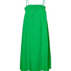 PIECES PCJULIANA STRAP DRESS D2D GRØN