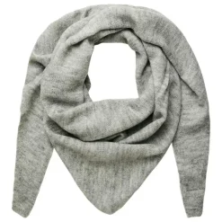 Pieces PCJuliana Triangle Scarf Light Grey Melange