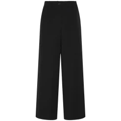 Pieces PCKamil HW Wide Pant Noos Black