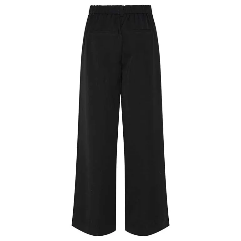 Pieces PCKamil HW Wide Pant Noos Black