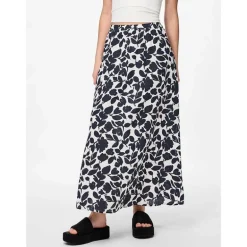 Pieces PCKlarisa Hw Long Skirt BC Navy