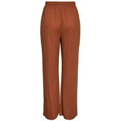 PIECES PCLINDA HW PANTS BRUN