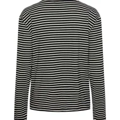 Pieces PCMalulje LS O-Neck Top BC Sort