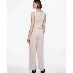 Pieces PCMastina HW Wide Pants Lys Sand