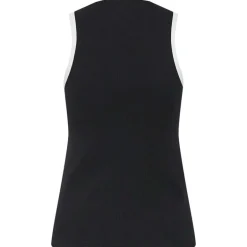 Pieces PCMay Boxer Tank Top Noos Black White