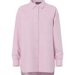 Pieces PCMelia LS Loose Shirt Noos Roseate Spoonbill