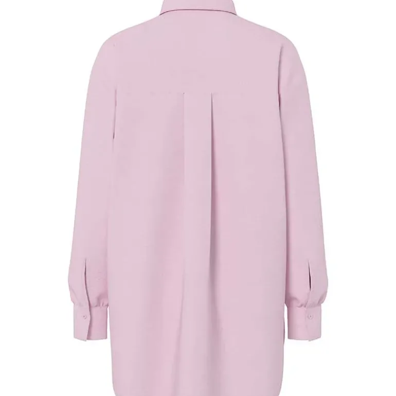 Pieces PCMelia LS Loose Shirt Noos Roseate Spoonbill