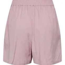 Pieces PCMilano HW Shorts Lyserød