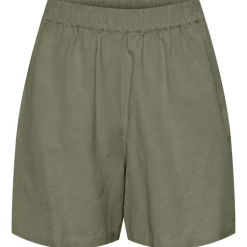 Pieces PCMilano HW Shorts Army