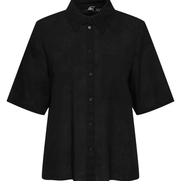 Pieces PCMilano SS Shirt D2D PB Sort