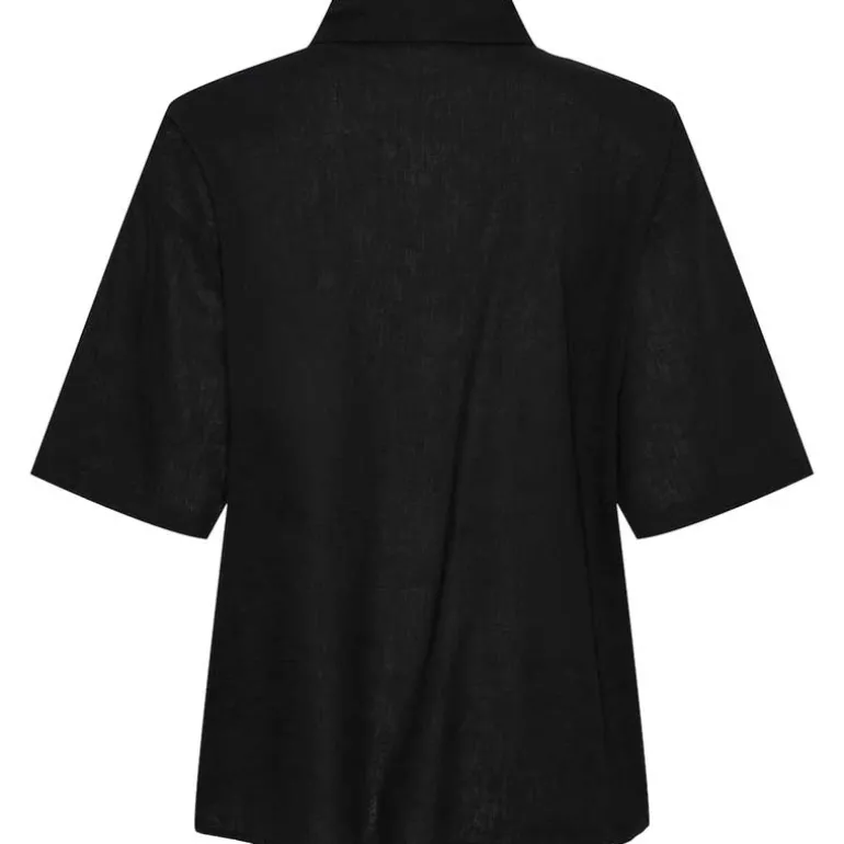 Pieces PCMilano SS Shirt D2D PB Sort