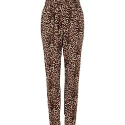 PIECES PCNYA MW PANT BF BC BRUN