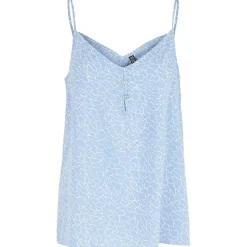 PIECES PCNYA SLIP TOP BF LYSEBLÅ