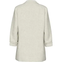 Pieces PCPia Bosella Blazer WVN Noos Birch Melange