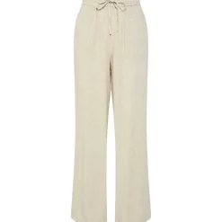 Pieces PCPia HW Wide Pants Noos Birch Melange
