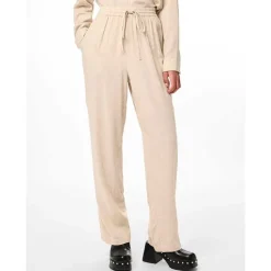 Pieces PCPia HW Wide Pants Noos Birch Melange