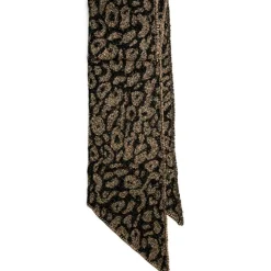 Pieces PCPyron Long Animal Scarf Noos Tigers Eye/Leo