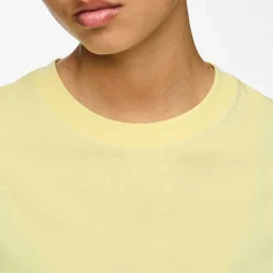 Pieces PCRia SS Solid Tee Noos Pale Banana
