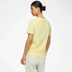Pieces PCRia SS Solid Tee Noos Pale Banana