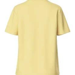 Pieces PCRia SS Solid Tee Noos Pale Banana