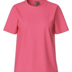 Pieces PCRia SS Solid Tee Noos Pink Lemonade