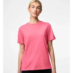 Pieces PCRia SS Solid Tee Noos Pink Lemonade