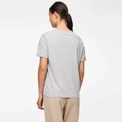 Pieces PCRia SS Solid Tee Noos Light Grey Melange