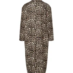 Pieces PCSavannah LS Long Leo Coat Black Leo