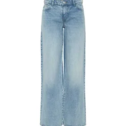 Pieces PCSelma LW Wide Jeans Noos Light Blue Denim