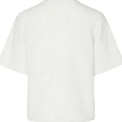 Pieces PCSilly SS O-Neck Knit Cardigan Noos Cloud Dancer