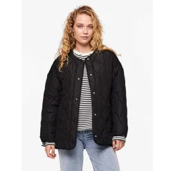 Pieces PCStella Quilted Jacket Noos Black