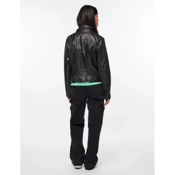 Pieces PCSusse Leather Jacket Noos Black