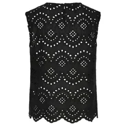 Pieces PCVilde SL Top Wvn Noos Black