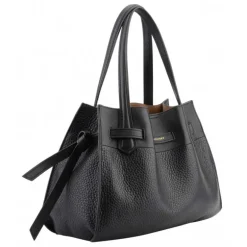 Pourchet Paris 20032 Blossom Medium Bag Noir