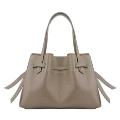 Pourchet Paris 20032 Blossom Medium Bag Taupe